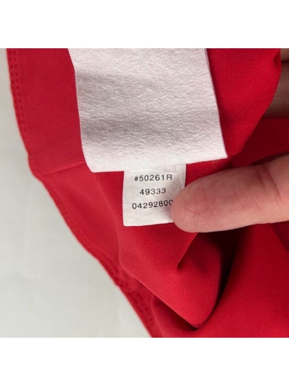 SPANX Classic Red Booty Boost Full Length Leggings XL - Picture 5 of 8